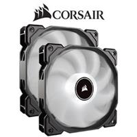 Air Series AF140 LED White 140mm Fan - Dual Pack
