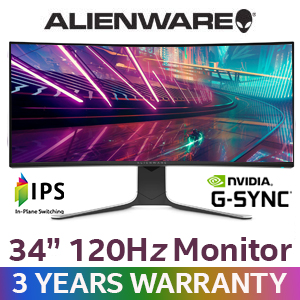 Alienware AW3420DW 34" 120Hz Gaming Monitor