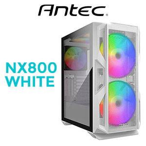 Antec NX800 Gaming Case - White