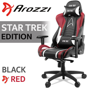 Arozzi Star Trek Edition Gaming Chair - Red