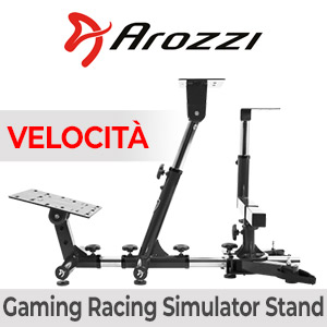 Arozzi Velocità Racing Simulator Stand - Black