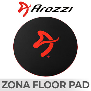 Arozzi ZONA Floor Pad - Black/Red