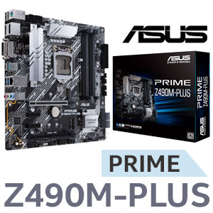 ASUS Prime Z490M-PLUS Intel Motherboard
