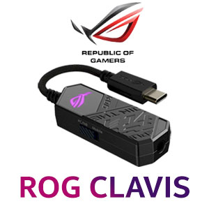 ASUS ROG Clavis microphone - Black