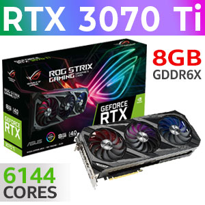 ASUS ROG Strix GeForce RTX 3070 Ti OC 8GB