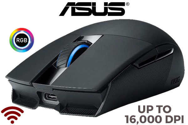 ASUS ROG Strix Impact II Wireless Gaming Mouse
