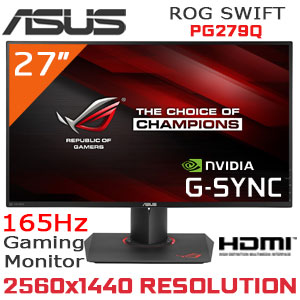 ROG SWIFT PG279Q 27 4ms WQHD HDMI Usb G-SYNC 165Hz Gaming Led Monitör | lupon.gov.ph