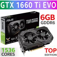ASUS TUF Gaming GeForce GTX 1660 Ti EVO TOP Edition 6GB
