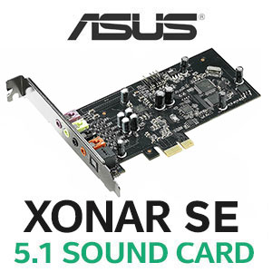 ASUS Xonar SE Gaming Sound Card