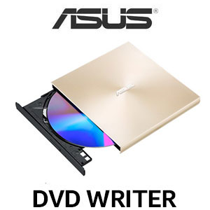 ASUS ZenDrive U9M Slim External DVD Writer - Gold