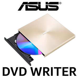 ASUS ZenDrive U8M Ultraslim external DVD Writer - Gold