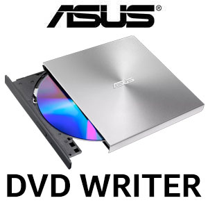 ASUS ZenDrive U8M Ultraslim external DVD Writer - Sliver