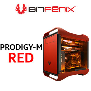 Buy BitFenix Prodigy-M Red Case Best Deal - South at