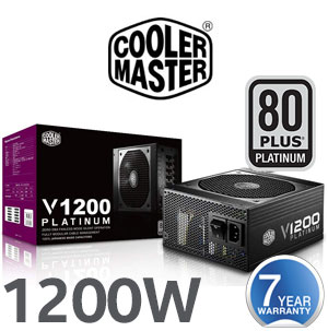 CoolerMaster V1200 1200W Fully Modular Power Supply