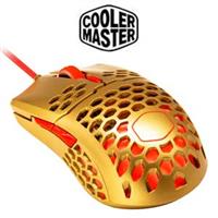 CoolerMaster MM711 RGB Gaming Mouse - Golden Red