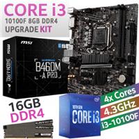 Core i3 10100F B460M-A PRO 16GB 3600MHz Upgrade Kit