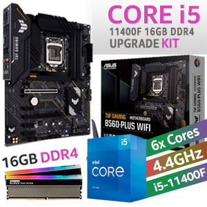 Core i5 11400F TUF GAMING B560-PLUS Wi-Fi 16GB RGB 3600MHz Upgrade Kit