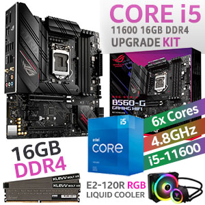 Core i5 11600 ROG Strix B560-G Wi-Fi 16GB 3600MHz Upgrade Kit
