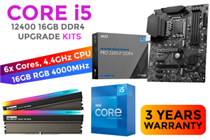 Core i5 12400 PRO Z690-P 16GB RGB 4000MHz Upgrade Kit