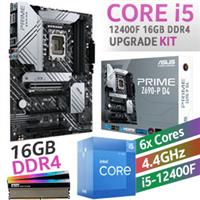 Core i5 12400F PRIME Z690-P D4 16GB RGB 4000MHz Upgrade Kit
