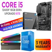 Core i5 12400F PRO Z690-P 16GB RGB 4000MHz Upgrade Kit