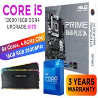 Core i5 12600 PRIME B660-PLUS D4 16GB RGB 3600MHz Upgrade Kit