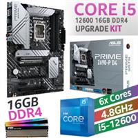 Core i5 12600 PRIME Z690-P D4 16GB RGB 4000MHz Upgrade Kit