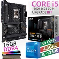 Core i5 12600 TUF GAMING Z690-PLUS D4 16GB RGB 4000MHz Upgrade Kit