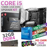 Core i5-12600K MAG B660M MORTAR WiFi 32GB 4000MHz Upgrade Kit
