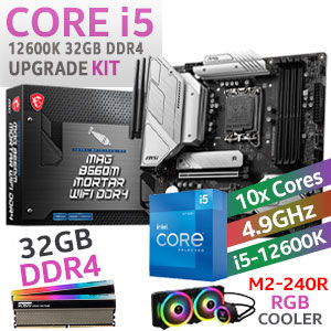 Core i5-12600K MAG B660M MORTAR WiFi 32GB RGB 3600MHz Upgrade Kit