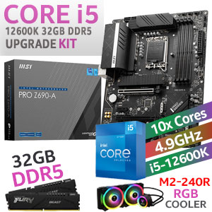Core i5-12600K PRO Z690 A 32GB DDR5 5200MHz Upgrade Kit