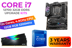 Core i7 12700 MPG Z690 EDGE WIFI 32GB RGB DDR5 5200MHz Upgrade Kit