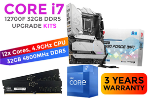 Core i7-12700F MPG Z690 FORCE WIFI 32GB DDR5 4800MHz Upgrade Kit