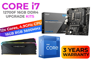 Core i7-12700F PRO B660M-E D4 16GB RGB 3600MHz Upgrade Kit