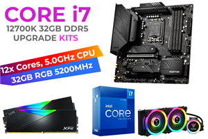 Core i7 12700K MAG B660M MORTAR 32GB RGB DDR5 5200MHz Upgrade Kit