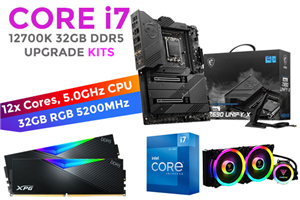 Core i7 12700K MEG Z690 UNIFY-X 32GB RGB DDR5 5200MHz Upgrade Kit
