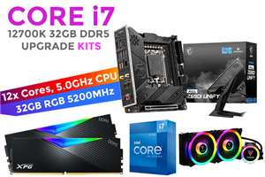 Core i7 12700K MEG Z690I UNIFY 32GB RGB DDR5 5200MHz Upgrade Kit