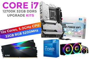 Core i7 12700K MPG Z690 FORCE WIFI 32GB RGB DDR5 5200MHz Upgrade Kit