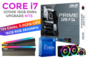 Core i7 12700K PRIME Z690-P D4 16GB RGB 3600MHz Upgrade Kit