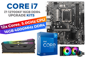 Core i7-12700KF PRO B660M-E D4 16GB RGB 4000MHz Upgrade Kit