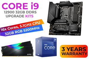 Core i9 12900 MAG B660M MORTAR 32GB RGB DDR5 5200MHz Upgrade Kit