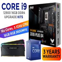 Core i9 12900 TUF GAMING Z690-PLUS D4 16GB RGB 3600MHz Upgrade Kit