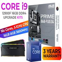 Core i9 12900F PRIME B660-PLUS D4 16GB RGB 3600MHz Upgrade Kit