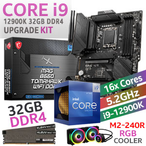 Core i9 12900K MAG B660 TOMAHAWK WiFi 32GB 4000MHz Upgrade Kit
