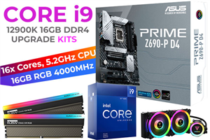 Core i9-12900K PRIME Z690-P D4 16GB RGB 4000MHz Upgrade Kit