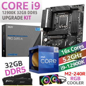 Core i9 12900K PRO Z690 A 32GB DDR5 5200MHz Upgrade Kit