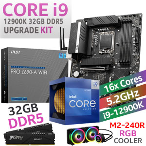 Core i9 12900K PRO Z690-A WIFI 32GB DDR5 5200MHz Upgrade Kit