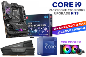 Core i9 12900KF MPG Z690 EDGE WIFI 32GB DDR5 5200MHz Upgrade Kit