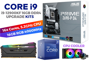 Core i9 12900KF PRIME Z690-P D4 16GB RGB 4000MHz Upgrade Kit