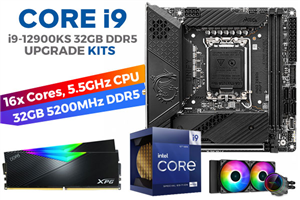 Core i9 12900KS MEG Z690I UNIFY 32GB RGB DDR5 5200MHz Upgrade Kit